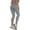Grey, variant on New legging anti cellulite femme, knit seamless peach tight yoga pants women high waisted show running sports fitness pants