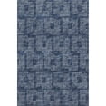 thumbnail image 2 of Addison Rugs Mayfield Washable Transitional Squares Blue Rectangle Rug, 3' x 5', 2 of 6
