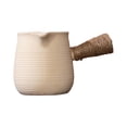 thumbnail image 2 of GROWTH TANK Ceramic Teapot Loose Leaf Tea Pot Tea Maker Kettle Porcelain Teapots Tea Infuser Beige Wide, 2 of 9
