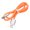 No DD orange-1m, variant on Long Type C Charging Cable 120W Super Fast Charging Dynamic Display Real Time Monitoring Cord For Multiple Devices