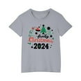 thumbnail image 4 of Odeerbi Kids Boys Girls Christmas T-shirt Christmas Print Casual Short Sleeve Tops Shirt Kids Clothes Gray, 4 of 4