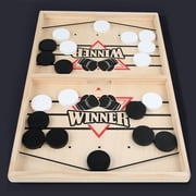 Fast Sling Puck Game 6 7 8 9 Year Old Kids, Slingshot Games Toy for Adults -Child,Table Desktop Battle Wooden Hockey Table Game Age 6-12, Family Foosball Winner Board Games Toys