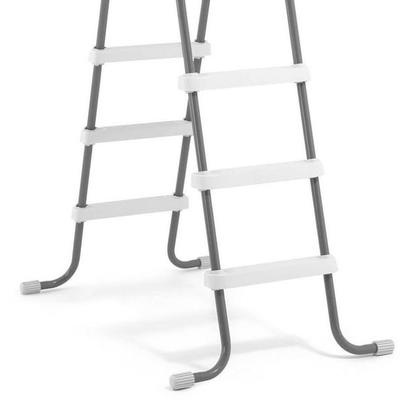 Prism Frame 12' x 30" Above Ground Swimming Pool Bundled with 48" Ground Ladder