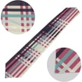 thumbnail image 3 of GZHJMY Table Runner 13x70 Inch, Geometric Plaid Striped Table Runner for Dining Kitchen Wedding Party Decoractions Home Decor, 3 of 7