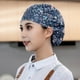 thumbnail image 2 of Matsuzay Gorro cómodo con banda para el sudor de algodón puro para cocineros, cómodo de llevar, gorro para mujer, cocina Cocina y Comedor Estilo 1, 2 of 6