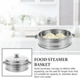 thumbnail image 2 of IFANLANDOR Steam Basket for Dumplings Steamer for Cooking Pot Stainless Steel 1 Set, 2 of 8