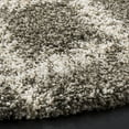 thumbnail image 2 of Safavieh Hudson Franklin Tapis Géométrique Diamants Shag, 2 of 4