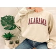 thumbnail image 6 of Alabama Crewneck Sweatshirt - Bama Sweatshirt, Vintage Alabama State Sweater, 6 of 6