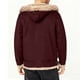 thumbnail image 4 of Ceisia Men's Outdoor Sports Jacket Hooded Long Sleeve Winter Loose Fit with Button Gift with Pockets, 4 of 7