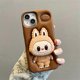 thumbnail image 3 of Funda de teléfono YYNAYAMA Labubu 3D Silicone para iPhone 15 Pro, 3 of 5