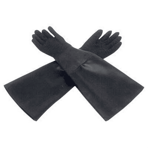 Keysco Tools 40248 24" x 6" Cloth Lined Sandblasting Gloves