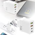 thumbnail image 5 of 36W Fast Charging Mobile Phone Charger 5V4A 2PD+2USB Port for Europe and UK Safe Charging, 5 of 5