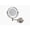 Nickel, variant on Jerdon Lighted Wall Mount Mirror with 10X Magnification - Chrome - JS8810CD