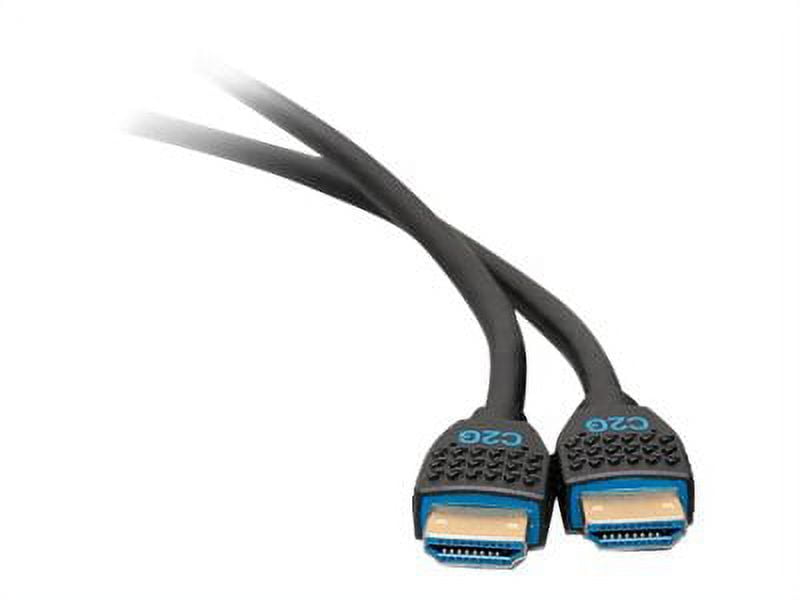 C2G 6ft 4K HDMI Cable - Performance Series Cable - Ultra Flexible - M/M - 6 ft HDMI A/V Cable for Audio/Video Device, Computer, Projector, Monitor - First End: 1 x HDMI Male Digital Audio/Video - Seco