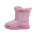 thumbnail image 2 of Josmo Girls  Cozy Lined Winter Boots - Pink, 3, 2 of 5