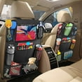 thumbnail image 1 of Organizador de coche para niños, 【Supercapacidad】 Organizador de asiento de coche, negro, 2 piezas, 1 of 5