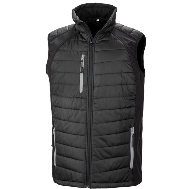 Result Genuine Recycled Gilet Rembourré Adulte Compas Softshell