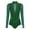 Green, variant on Women's Gymnastics Leotard Ballet Dance Top Long Sleeve Rhinestones Mesh Figure Ice Skating Bodysuit Royal Blue M