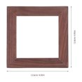 thumbnail image 2 of ELAYARD 1 Set Kids Light Switch Cover Light Brown Rustic Charm For Hotel Staff, 2 of 6