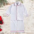thumbnail image 2 of YunPes Boys Loungewear Sets Button Down Long Sleeve Collared Shirts + Loose Pants Teen Kids Matching Outfits 2 Piece, 2 of 3
