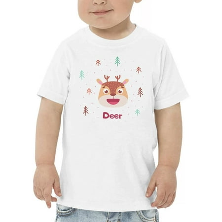 

Cute Baby Deer Face T-Shirt Toddler -Image by Shutterstock 2 Toddler
