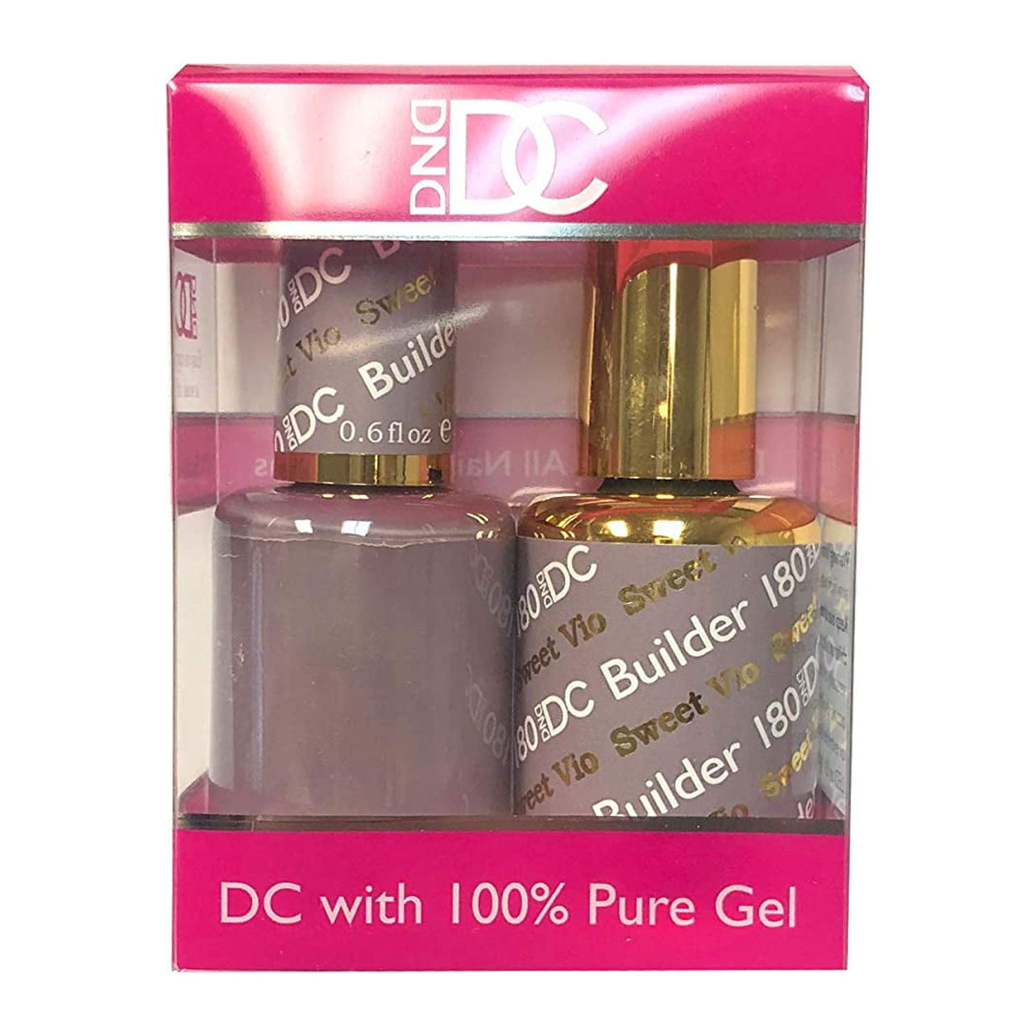 DND - DC Duo Soak off Gel & Matching nail polish - #163 Cappuccino