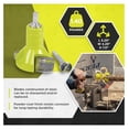 thumbnail image 3 of TMC-02TCFB Durable 1 Inch Powder Coated Aluminum Twin Blade Tenon Cutter with Forstner Bit for 0.50 Inch or Larger Drills, Green, 3 of 8