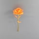 thumbnail image 1 of Simulación de rosa de papel dorado Regalo para el día de la madre, día del maestro, regalo exquisito de Navidad, 1 of 5