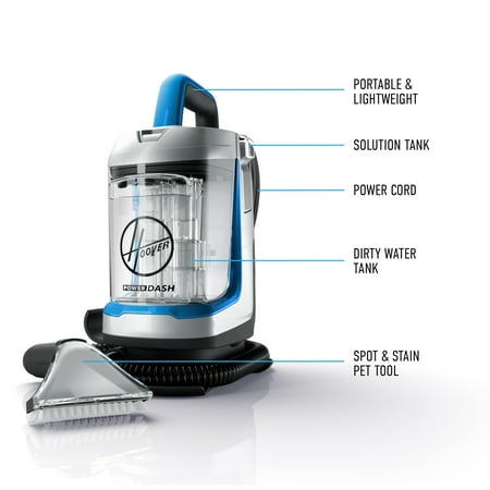 Hoover - PowerDash GO Handheld Deep Cleaner - White