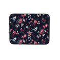 thumbnail image 7 of Floral Pattern balck 15 inch Portable Laptop Sleeve Compatible with MacBook Air Notebook Computer Case for Men Women College School Students, 7 of 7