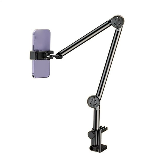 Soporte para Teléfono Móvil Lazy Soporte Universal para Teléfono Móvil en la Cama Brazo Mecánico de Secciones Base en Espiral A