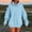 Blue, variant on Oversized Fleece Hoodies for Women, Lightweight Sweatshirts Long Sleeve Sweaters, Outfits Fall Winter Tops