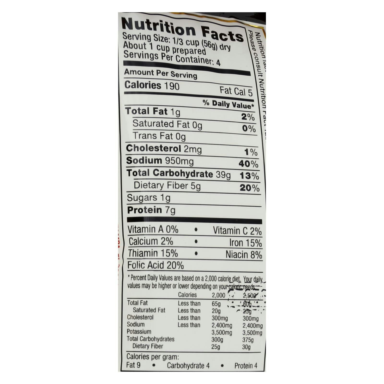 Vigo Rice Mix & Black Beans 8 oz (Pack Of 12)