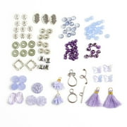 Jesse James Beads Hydrangea Light Purple Mixed Beads Set, Light Purple