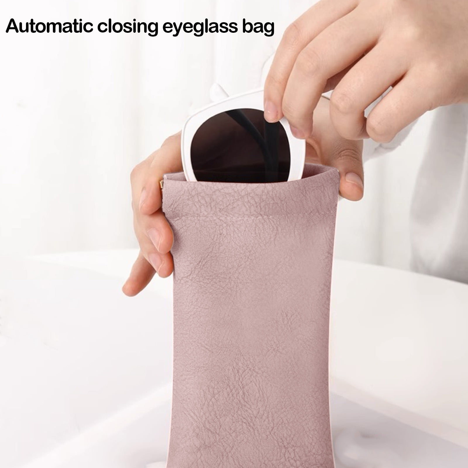 Soft Sunglasses case | Large Leather Glasses Case Holder  display picture 2