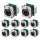 thumbnail image 1 of 10 Conectores De Chasis Ethercon Rj45, Conector De Paso Ethercon NE8FDP, Conector De Montaje En Panel RJ45 Cat5 Serie D, 1 of 6