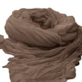 thumbnail image 6 of Hkoxplj Soft Cotton Blend Crinkle Scarf Lightweight Fashion Shawl Wrap for Women Men Summer Travel Head Scarf Versatile Breathable Solid Color Scarf Perfect for Outdoor and Daily Wear, 6 of 7