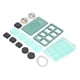 thumbnail image 2 of Herramientas de reparación de relojes Kit de reparación de relojes Molde de posicionamiento Placa de separación Almohadilla de esponja Juego de línea de corte de pantalla para reloj Reemplazo de bater, 2 of 14