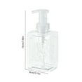 thumbnail image 3 of CQCYD under $5 Foaming Soap Dispenser, Refillable Pump Bottle Plastic for Liquid Soap, Shampoo, Body Wash, 3 of 6