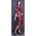 thumbnail image 2 of Bimba Kaftan à Fleurs pour Dames Robe Midi de Vacances Couverture de Plage-S-L, 2 of 5