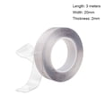 thumbnail image 1 of stanreset Adhesive Tape Reusable Acrylic Double Sided Transparent Tapes Removable Trimmable Tile Glass Mirror Sticker for Type 5 Type1 NO1, 1 of 6