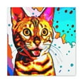 thumbnail image 1 of Bengal in Pop Art - Canvas, 1 of 10