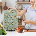 thumbnail image 3 of HELLHERO Stylish Blender Cover for Dust Protector Polyester Mixer Blender Cover, Butterfly and Sunflowers, 3 of 6