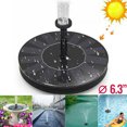 thumbnail image 2 of Bird Bath Fountain Solar Powered Water Pump Floating Outdoor Pond Garden Pool, 2 of 12