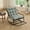 Light Green, variant on Indoor Outdoor Rocking Chair, Modern Metal Frame Rocker with Ultra-Thick Cushion, 300lbs Capacity for Bedroom, Living Room, Patio