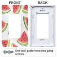 thumbnail image 3 of Yayeee Rocker Switch Wall Plate 1-Gang 4.6"x2.9" Home Decorative Outlet Cover, Cartoon Watermelon, 3 of 6