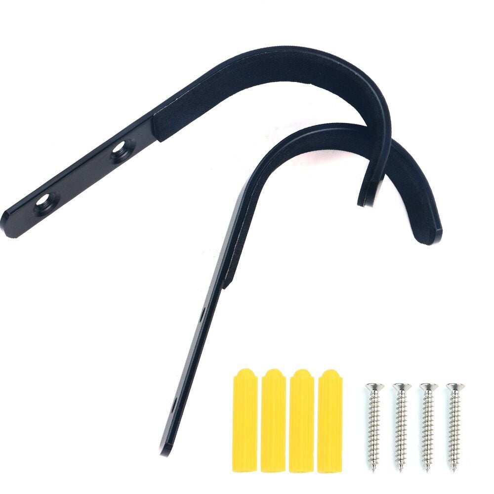 EROCK 10Pcs Steel Hooks Hangers Archery Bow Gun Wall Mount Rack Storage Rifles Shotgun