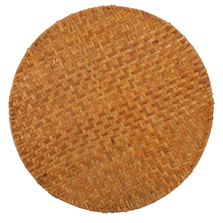 

1pc Home Use Weaving Craft Placemat Decorative Table Mat Dining Table Mat