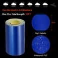 thumbnail image 3 of Uxcell Reflective Tape, 2"x10FT Adhesive Waterproof Tape Safety Warning Tape, Blue 3 Roll, 3 of 6