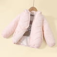 thumbnail image 6 of Uobin Girls -Lined Hooded Parka Jacket, Mid-Length Winter Coat with Zip Pockets for Kids Outdoor, 6 of 7